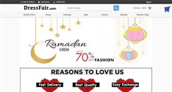 Desktop Screenshot of dressfair.com